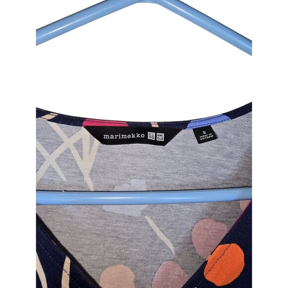 Marimekko X Uniqlo Womens Multicolor Floral Dress - Size S - Picture 4 of 4